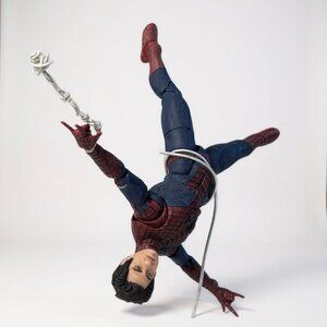 Marvel Legends Spider-Man No Way Home Amazing 2 Andrew Garfield W/Flight Stand